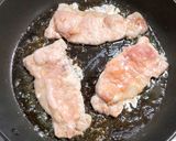 豚ロース肉の生姜焼きリンゴソース仕立て作り方5写真