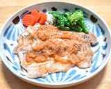 豚ロース肉の生姜焼きリンゴソース仕立て作り方8写真