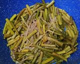 芋づるの“具だくさん”な煮物 / 芋の茎作り方5写真