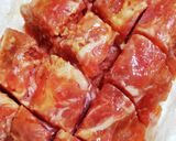 柔らかい♪食べやすい！簡単！豚こま酢豚作り方5写真