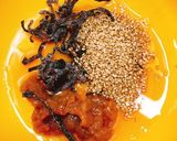 キュウリとオクラと茗荷のウマウマ梅サラダ作り方4写真