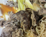 冷蔵庫の残り野菜で作るすき焼き風ナベ作り方6写真