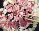 豚コマの彩り生姜炒め作り方5写真