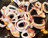 空芯菜炒め！イカも一緒でメインおかず作り方1写真
