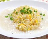 カニと卵白のふわとろ あんかけチャーハン作り方10写真