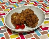 超簡単☆激うま豚こまマヨカレーカツ♪♪♪作り方6写真