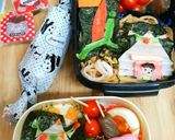 ★☆セブンイレブンのロゴお弁当☆★作り方1写真