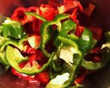 豚肉と野菜の焼き肉のタレ炒め作り方1写真