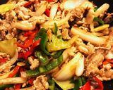 豚肉と野菜の焼き肉のタレ炒め作り方8写真