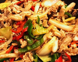 豚肉と野菜の焼き肉のタレ炒め作り方8写真