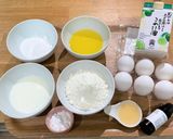 ふるっふる♡スダチ風味の絶品台湾カステラ作り方1写真