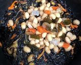 ごもく豆を使って簡単ひじき♪作り方5写真