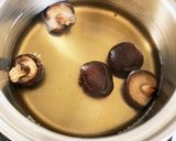 干し椎茸の醤油スープ作り方2写真