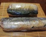 簡単 焼き鯖寿司作り方10写真