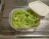セロリの炒めもの作り方6写真