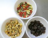HBレーズン胡桃クコの実松の実薬膳食パン作り方2写真