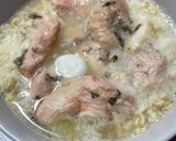 オートミールの鶏雑炊作り方2写真