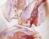 鶏肉下ごしらえ骨付き手羽中の骨抜き下処理作り方19写真