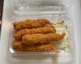 海老フライで卵とじ！海老カツ（丼）作り方1写真