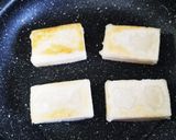 《油で焼く》フライパンdeしょうゆ餅作り方2写真