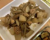 優しいお味。鶏と根菜の煮物作り方3写真