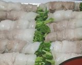 簡単！美味♪豚バラ肉と豆苗の梅ぽん和え作り方4写真