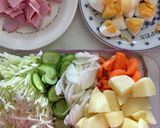 野菜たっぷり食感が楽しいポテトサラダ♡作り方2写真