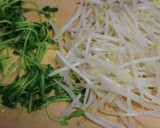 もやしと豆苗のちょい辛ナムル作り方4写真