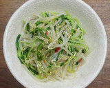 もやしと豆苗のちょい辛ナムル作り方6写真