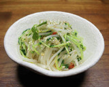 もやしと豆苗のちょい辛ナムル作り方7写真