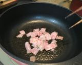 空心菜とベーコンの卵とじ作り方9写真