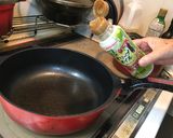 空心菜とベーコンの卵とじ作り方5写真