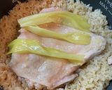 炊飯器でアジアンチキンライス作り方6写真