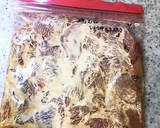 下味冷凍☆鶏むね肉のしょうゆマヨ焼き作り方3写真