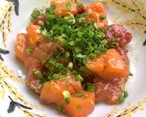 マグロ味噌ポキ★漬け丼ダイエットメニュー作り方7写真