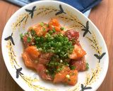 マグロ味噌ポキ★漬け丼ダイエットメニュー作り方8写真