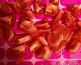 美味しすぎるトマトのだしまろ酢ごま和え♡作り方1写真