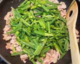 豚肉とニラの卵炒め作り方4写真