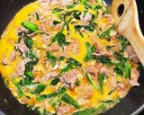 豚肉とニラの卵炒め作り方6写真