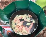 イカ墨浅間山噴火パスタ作り方2写真