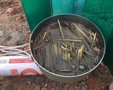 イカ墨浅間山噴火パスタ作り方5写真
