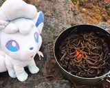 イカ墨浅間山噴火パスタ作り方7写真