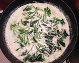 簡単☆ツナとほうれん草のクリームパスタ作り方3写真