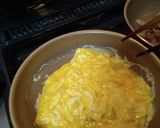 フライパン２つで(笑)豚とレタスの卵炒め作り方4写真
