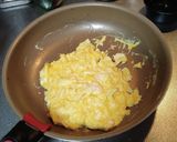 フライパン２つで(笑)豚とレタスの卵炒め作り方5写真