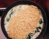 簡単☆ツナとほうれん草のクリームパスタ作り方4写真