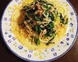 簡単☆ツナとほうれん草のクリームパスタ作り方5写真