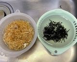 味付け簡単#切干大根とヒジキの油揚げ巾着作り方2写真