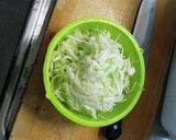 キャベツとちくわのコールスローサラダ作り方1写真