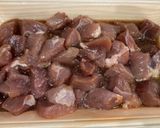 ズッキーニとパプリカの酢豚作り方1写真